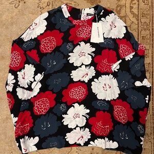 NWT Marimekko short sleeve blouse